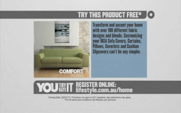 Comfort Works featured on Foxtel’s LifeStyle Home channel