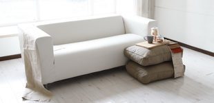 Leather Slipcover for IKEA Klippan Sofa