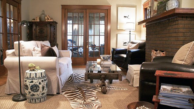 Linen Ektorp Slipcover sitting pretty in New York