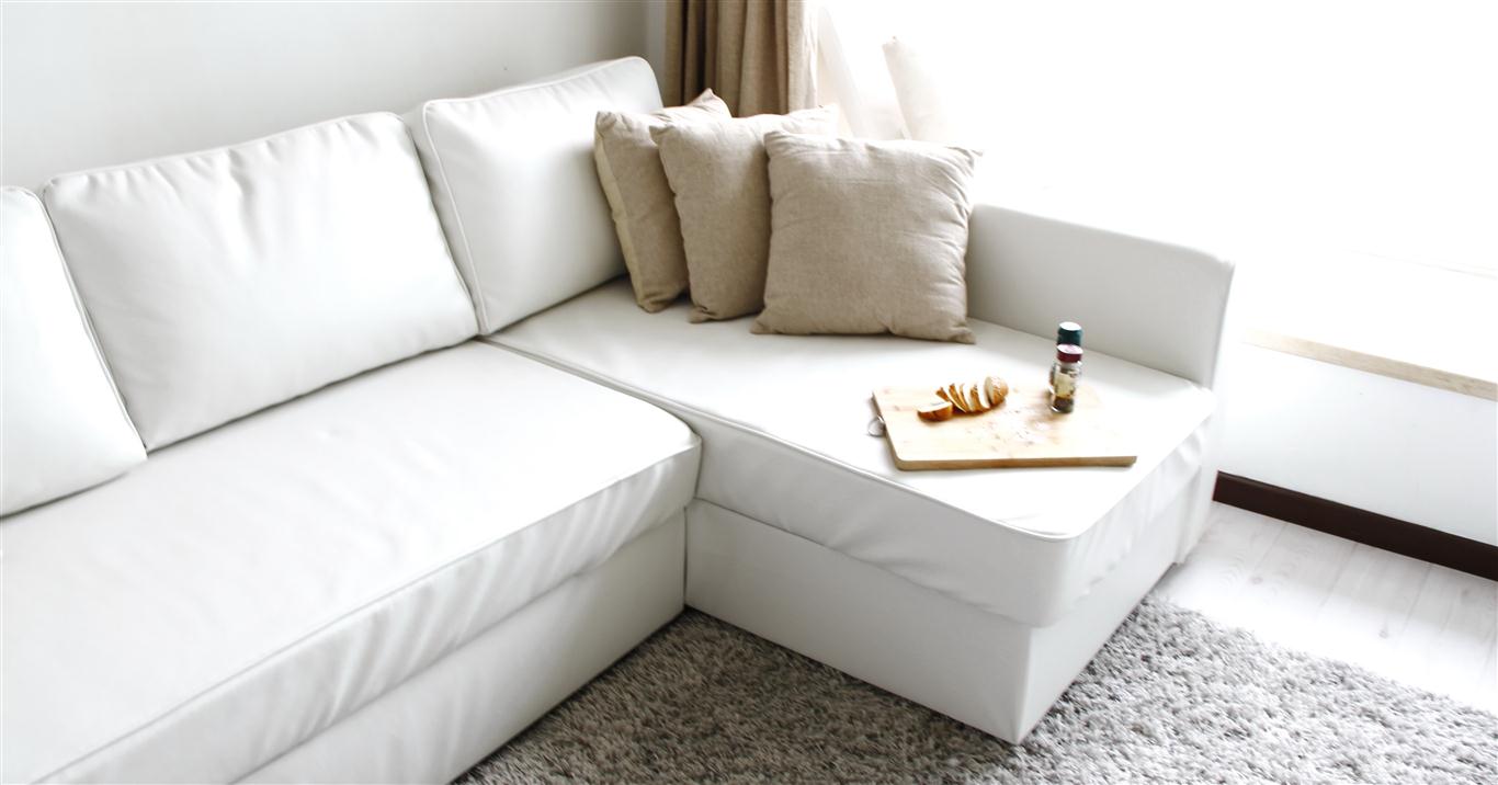 Comfort Works Ledersofabezug für das Manstad Bettsofa