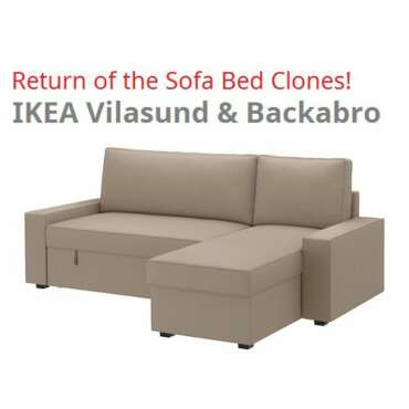 IKEA Vilasund and Backabro Review – IKEA’s 2014 New Sofabeds