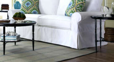 5 different pleated skirt styles for your sofa