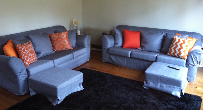 Tomelilla 2 3 seater Kino Charcoal Renee Pratten