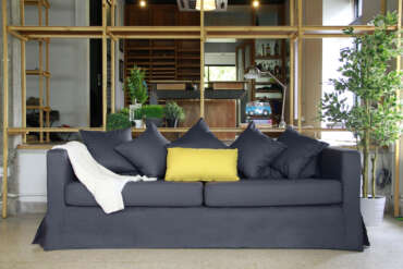 What exactly is a slipcover and how will it look on my sofa?