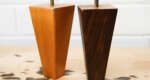 How to DIY your own custom stained sofa and furniture legs