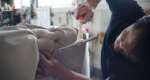 How to DIY simple upholstery without sewing – with slipcovers!