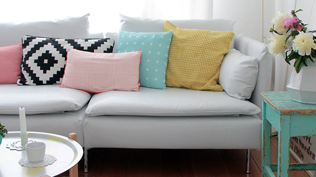 6 Trucchi IKEA per modificare il tuo divano / migliorarlo / modellarlo