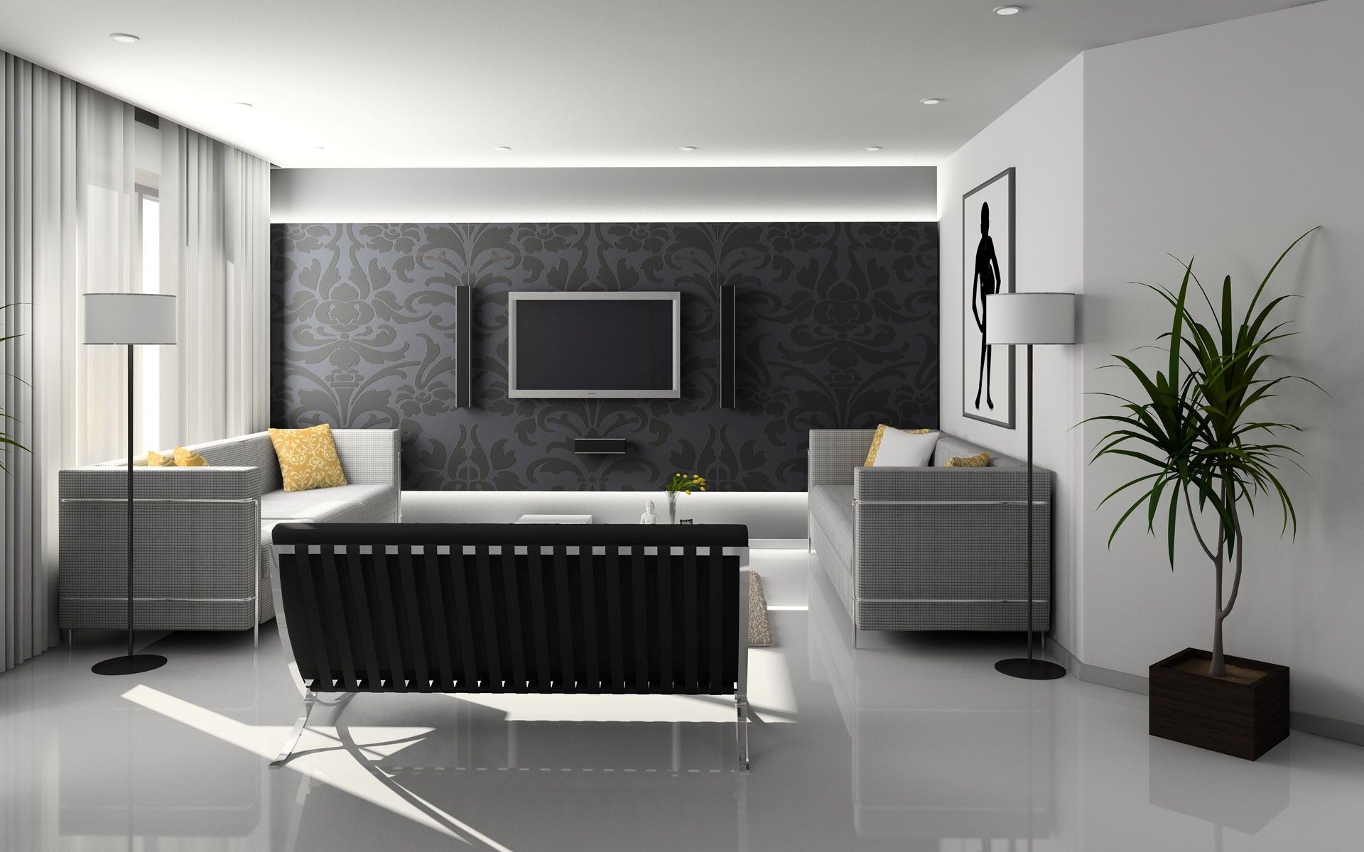Minimalist living room looks we love