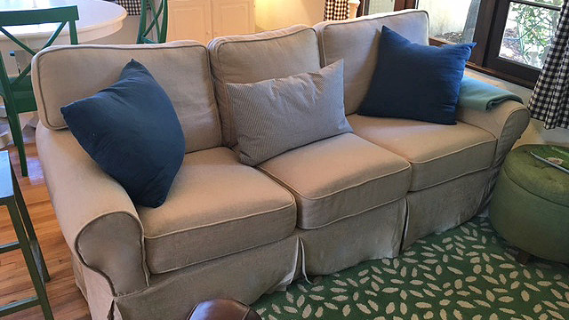 Should you reupholster your Pottery Barn sofa?