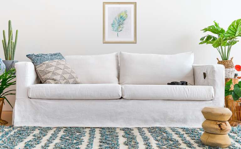 Get a linen sofa without buying a linen sofa – It’s possible!
