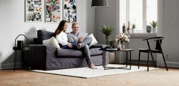 How to give your sofa a linen makeover without spending a ton of cash
