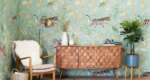 Slap up some wallpaper and bring Spring inside