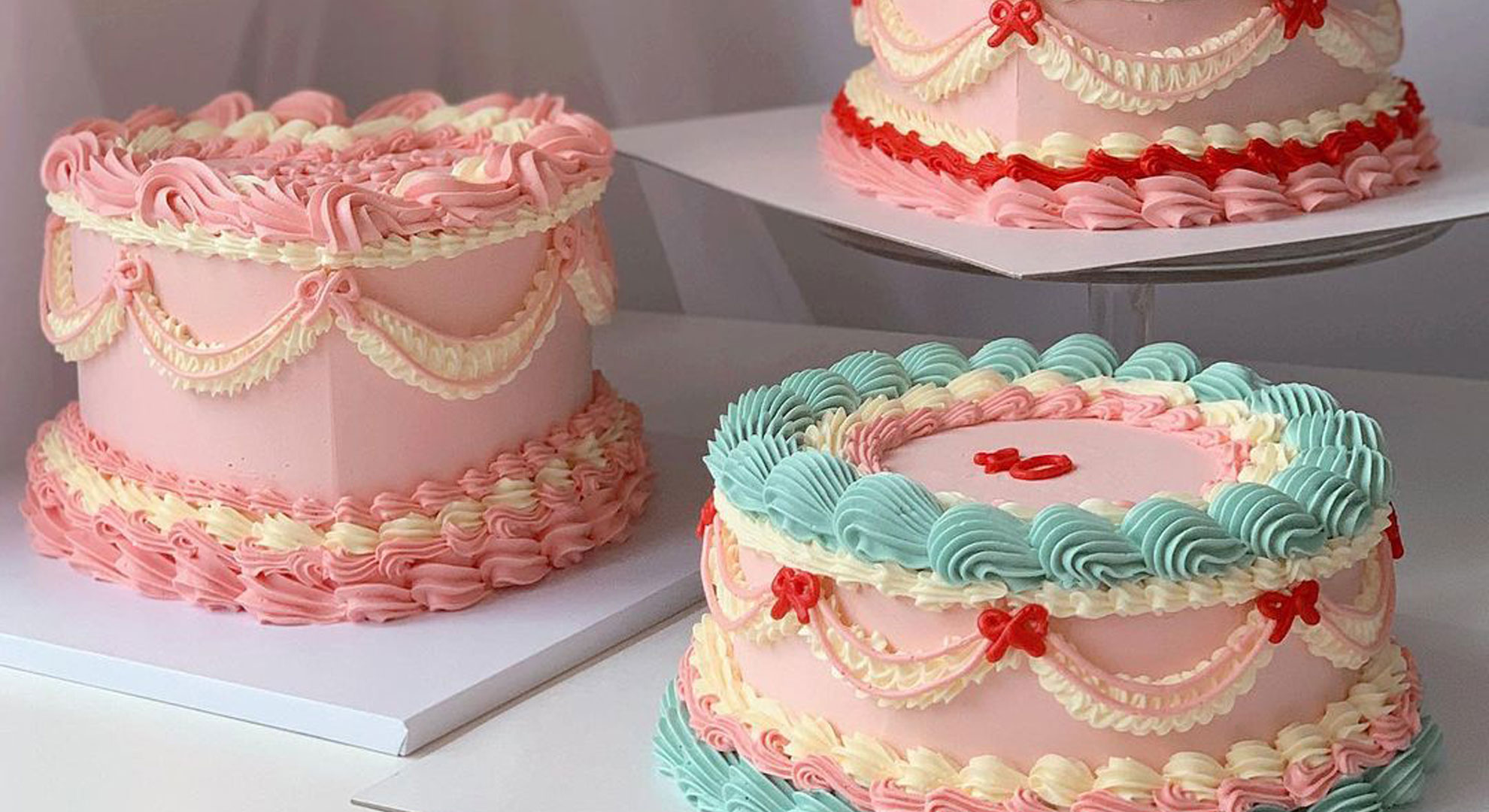 Make your home look like a retro cake on Instagram