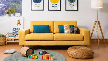 How to get a water and stain resistant performance fabric sofa – with a slipcover