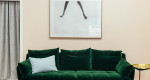 Why a green sofa is always a good idea